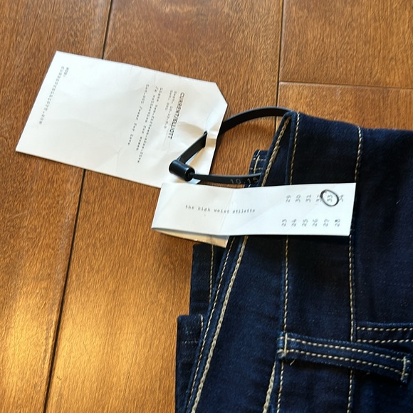 NWT Current/Elliott High Waist Stiletto Skinny Jeans - Picture 5 of 8